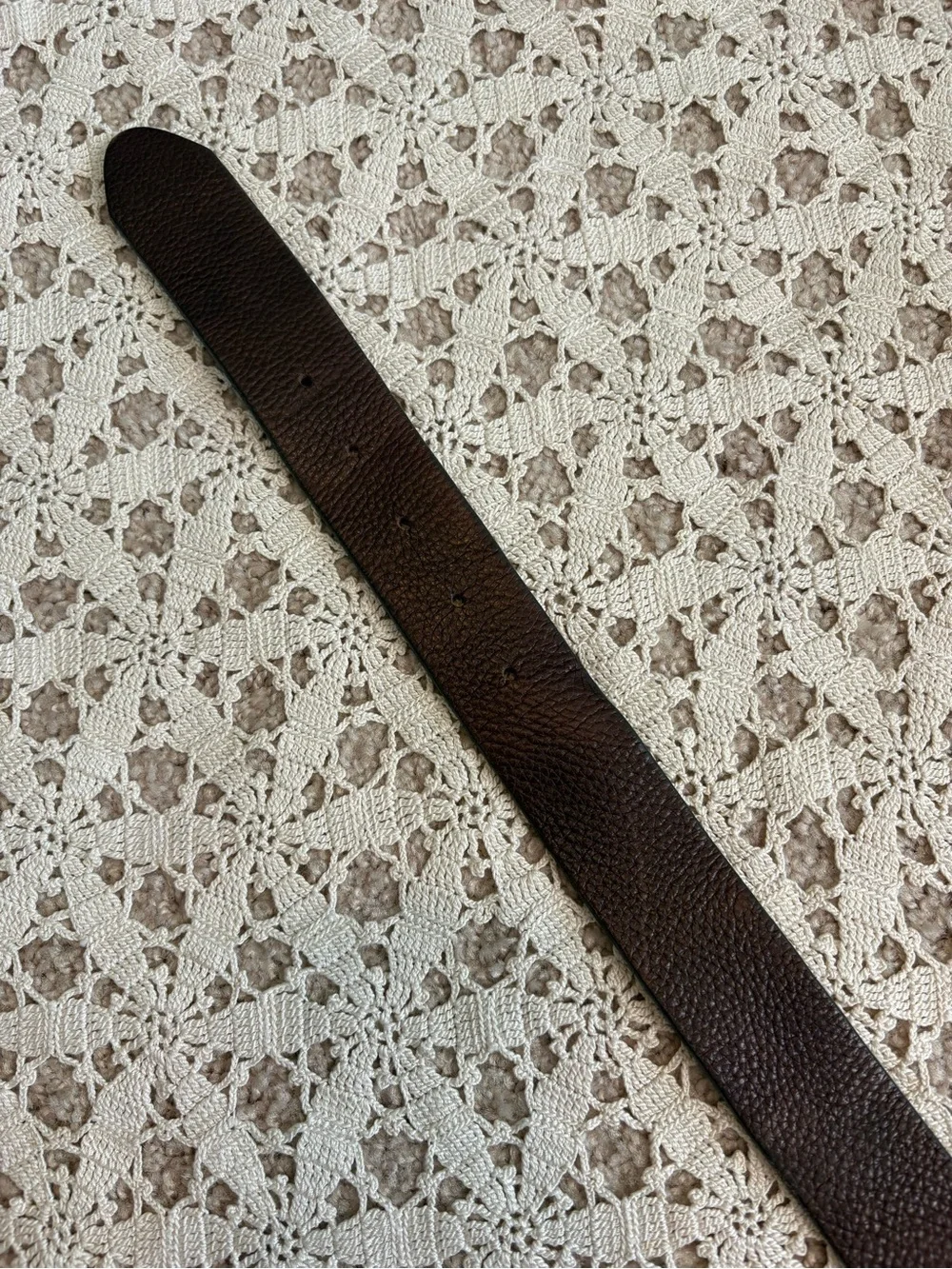 Justin Boots Men’s Top Grain Leather Brown Belt Size 42